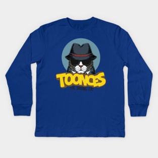 Toonces The Driving Cat Kids Long Sleeve T-Shirt